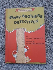BINKY BROTHERS, DETECTIVES . JAMES LAWRENCE . HC 1968 .. AN I CAN READ MYSTERY