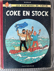 Hergé Tintin Coke en Stock 1st French Edition Danel „REDOUTABLE” Rare