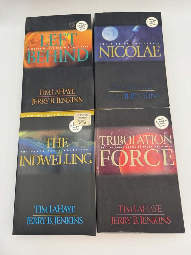 Left Behind Series Lot 4 Tim LaHaye Jerry B Jenkins PB Left Behind Nicolae