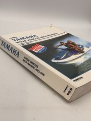 CLYMER W806 YAMAHA WATER VEHICLES SHOP MANUAL 1993-1996