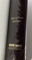 Tim Lahaye Prophecy Study Bible KJV Genuine Leather Red Letter AMG W/David Wood