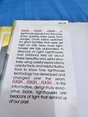 BEACONS OF LIGHT LIGHHOUSES Gail Gibbons ILLUS HC DJ Signed 1st Edition 1990 AA1