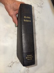 1955 The Holy Scriptures Jewish Publication Society Gold Leaf Edging EUC