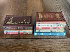 Lot 9 hardcover Lamplighter rare collector’s series book. Excellent Condition!