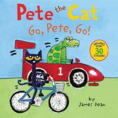 Pete the Cat: Go, Pete, Go! – Paperback By Dean, James – GOOD