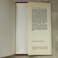 Allen Ginsberg in America by Jane Kramer Hardcover DJ 1969 1st Printing