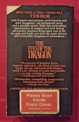 The Eyes of the Dragon by Stephen King, Paperback 1988