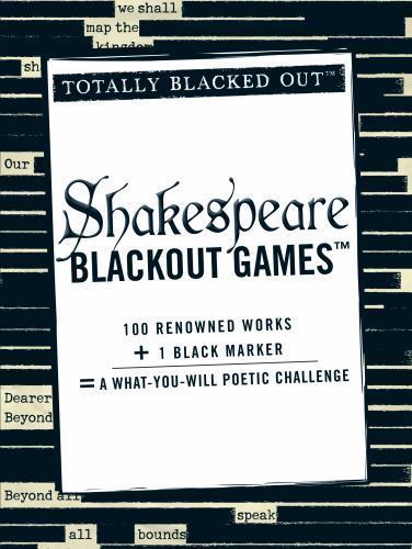 Shakespeare Blackout Games by Adams Media