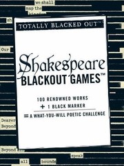 Shakespeare Blackout Games by Adams Media