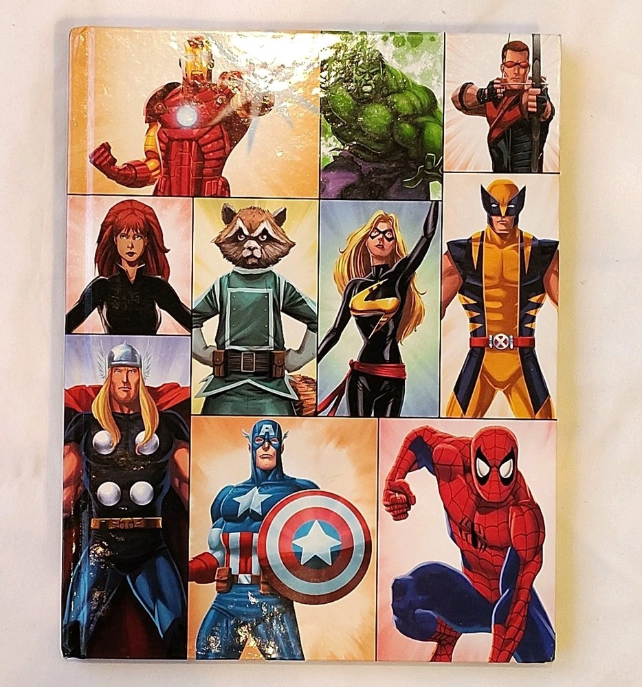 2013 Meet The Marvel Super Heroes 1st Edition Hardcover Book Marvel Press *READ*