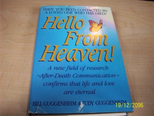 Hello from Heaven by Guggenheim, Judy Hardback Book The Fast Free Shipping