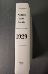 1929 INSIDE THE GREATEST CRASH WALL STREET by A.R. Sorkin (2025, HCDJ) LIKE NEW