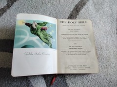1955 Holy Bible DAUGHTERS OF ST. PAUL Douay-Confraternity Black Bonded Leather