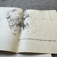 WHERE BODIES ARE CENTRAL CHAFFEE LAKE COUNTY COLORADO HISTORY MINING SIGNED 1st