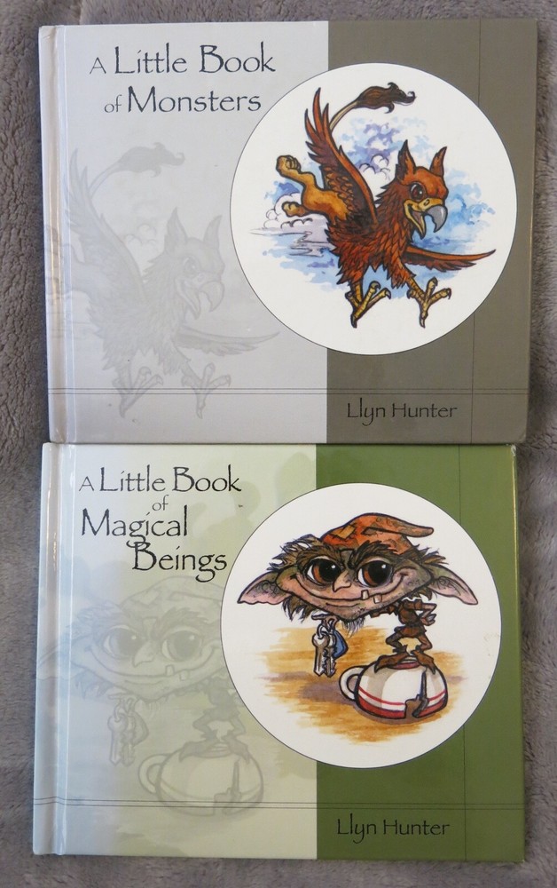 A Little Book Of Monsters & Magical Beings By Llyn Hunter – SIGNED