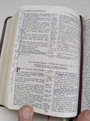NKJV Compact Reference Bible Snap Flap Close Burgundy Leather 1985 Nelson 244SBG