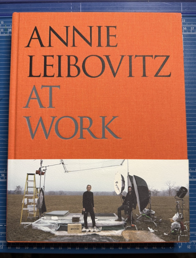 ANNIE LEIBOVITZ SIGNED At Work Hardcover Revised & Updated Edition autograph