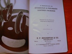 A Handbook on Hydraulic & Pneumatic Leather Packings – 6th Ed. 1955, Houghton