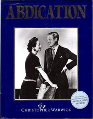 Abdication by Christopher Warwick (INCLUDES Flexi-disc) 1986 First edition.