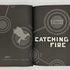 Catching Fire – Suzanne Collins (True 1st edition 1st print HC) Scholastic, 2009