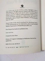 The Subtle Art of Not Giving a Fuck by Mark Manson (2017, Paperback) 1st Edition