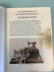 Featherweight 221 The Perfect Portable by Nancy Johnson-Srebro 184 Pages 6”x8”