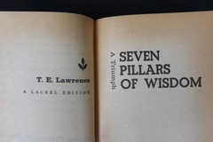 Seven Pillars of Wisdom T.E. Lawrence 1962 Dell Laurel Edition WWI Military PB