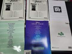 Disney Songs for Cello | total of 6 Cello Sheet Music Books Mixed Lot Very Good