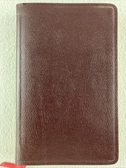 NIV, Thinline Reference Bible, Bonded Leather, Burgundy, Red Letter Edition