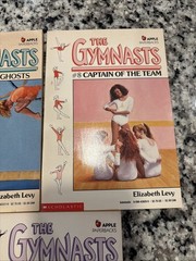 Vtg. The Gymnasts by Elizabeth Levy Lot of 3 Books #7-9