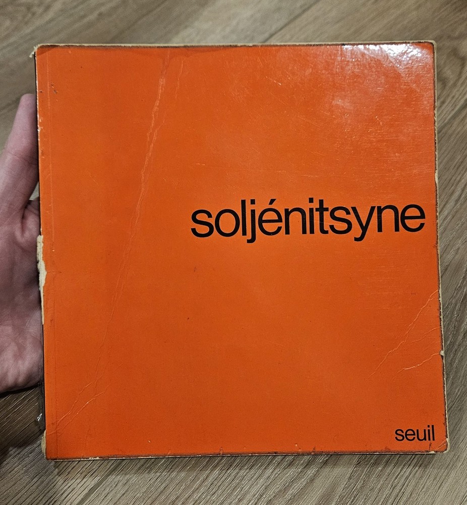Solzhenitsyn A Pictorial Autobiography by Aleksandr Solzhenitsyn 1974 WORN