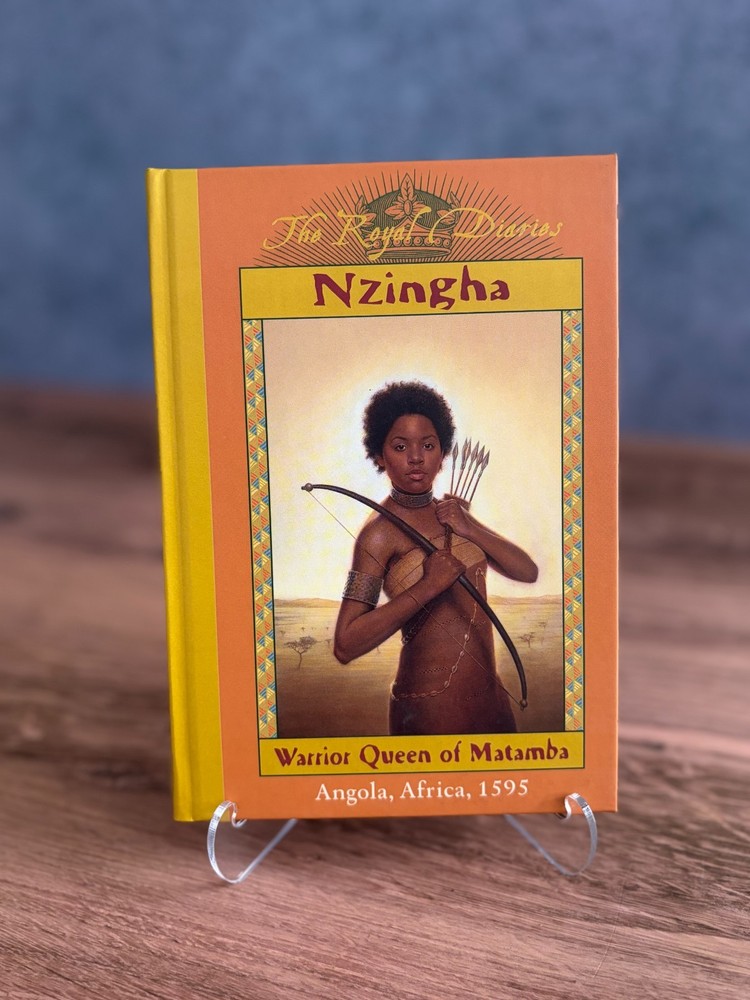 Royal Diaries Nzinga Hardcover Scholastic Gilt Edges Historical Fiction