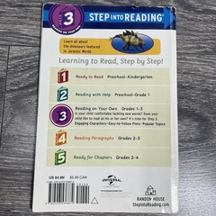 Danger: Dinosaurs! (Jurassic World) (Step into Reading) by Courtney Carbone 2015