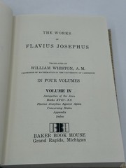 Works of Josephus Volume 4 Baker Book House 1985 Hardcover Very Good Condition