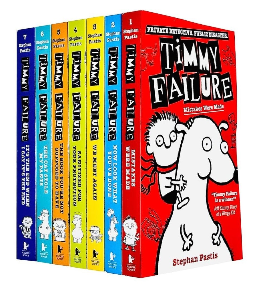 Timmy Failure’s Finally Great 7 Books Collection Boxed Set Stephan Pastis