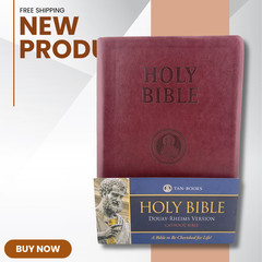NEW Douay-Rheims Bible Deluxe Leatherette; 9781935302025; FREESHIP