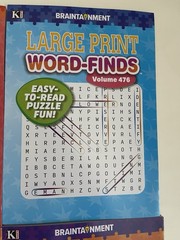 Lot Of 4 Kappa Large Print Word Search Word-Finds Books NEW Free Shipping 475-78