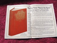 VICTOR BOOK OF THE OPERA Debut New RECORDS DEC 1915 Supplement Victrola CATALOG