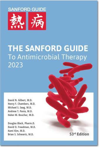 The Sanford Guide to Antimicrobial Therapy 2023 (Pocket Edition) – GOOD