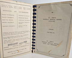 St. Johns Regional Medical Center Auxiliary Operation Cook Book, 1984