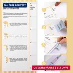 Bible Tabs for Men, 90 Pieces Large Print Small Bible Bookmarks Index Tabs Study