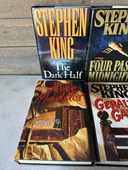 Stephen King Vintage Hardback Novels First Editions Lot Of (5) Viking Putnam EXC
