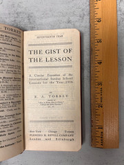 The Gist of the Lesson 1916 R.A. Torrey