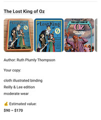A Collection of Vintage Oz books Over 30 books for your enjoyment.