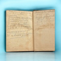 Antique Book „A Student’s History of Education” 1926 HC Inscribed