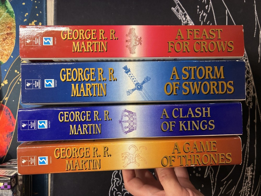 George R. R. Martin A Song of Ice and Fire 4 Books A Game of Thrones Clash Kings