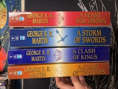 George R. R. Martin A Song of Ice and Fire 4 Books A Game of Thrones Clash Kings