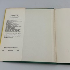 Animal Fair by Janet Stevens Signed First Edition 1981 HCDJ Childrens Book
