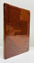 NEW/Sealed KJV Holy Bible GOD BLESS THE USA Lee Greenwood LARGE PRINT red letter