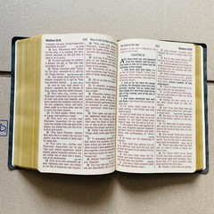 🔥1990, Nelson Regency Holy Bible King James Version Giant Print Red Letter